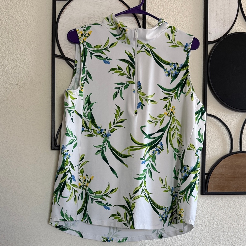 Tommy Bahama‎ Aubrey Floral Glow Top Size XL